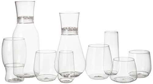 AmazonCommercial-Plastic-Shatterproof-Stemless-Cocktail-and-Whisky-Glass-12-oz-Pack-of-96