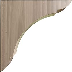 Ekena Millwork BKTW01X08X08OLWA-CASE-4 Medium