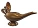 Nicky Bigs Novelties Plastic Magical Latin Lamp Prop, Gold, One Size
