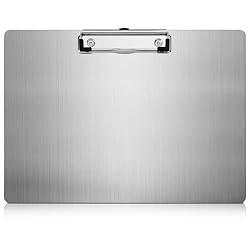 Motiskyy 9x12.5'' Metal Clipboard Horizontal