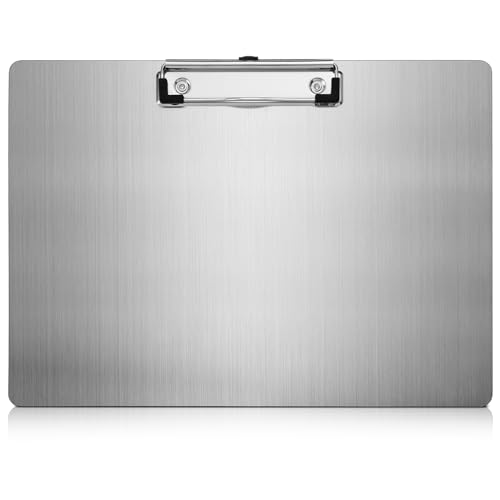 Motiskyy 9x12.5'' Metal Clipboard Horizontal