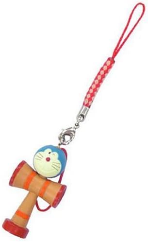 Amazon ドラえもん けん玉ストラップ レッド アニメ 萌えグッズ 通販
