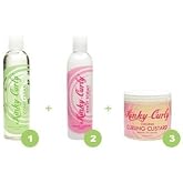Kinky Curly Combo! (Come Clean 8oz &amp; Knot Today &amp; Curling Custard 8oz)