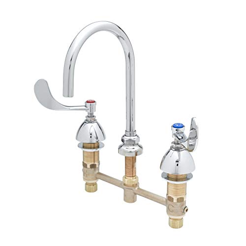 T&S Brass B-2866-05FC-QT 8-Inch 1/4 Turn Eternas Flow Control Plain End Swivel…