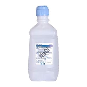 Baxter NaCl 0.9% Sodium Chloride (Saline) For Irrigation. One Litre (1000ml).