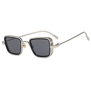 elegante Metal Body Square Inspired from Kabir Singh Sunglass for Men and Boys