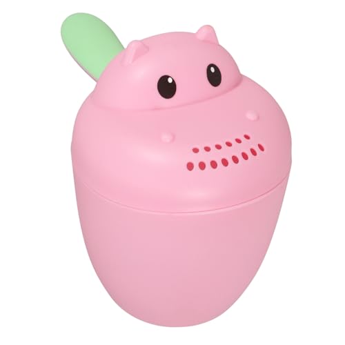 Kisangel Baby Shampoo Rinser Cup for Newborns and Boys and Girls Large Bathing Spoon Waterproof Shower Water Ladle Easy to Use Boys and Girls-Friendly Bathing Tool