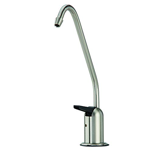 Watts Premier 116101 Air-Gap Standard Non-Monitored Faucet for Water Filtration System, Long Reach Lead Free Auxiliary, Brushed Nickel