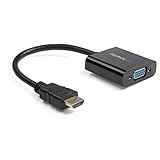 StarTech.com 1080p 60Hz HDMI to VGA High Speed Display Adapter - Active HDMI to VGA (Male to Female) Video Converter for Laptop/PC/Monitor (HD2VGAE2)