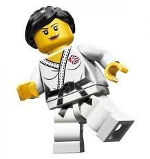 LEGO Team GB Minifigure - JUDO FIGHTER (Olympics 2012)