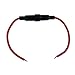 ZAOJIAO 16 AWG Guage 6x30mm AGC Inline Fuse Holder for 6x30mm Fast Blow Glass Fuse(Pack of 10)