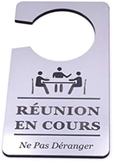 pic Ne Pas Déranger Réunion En Cours origin panneau de porte reunion en