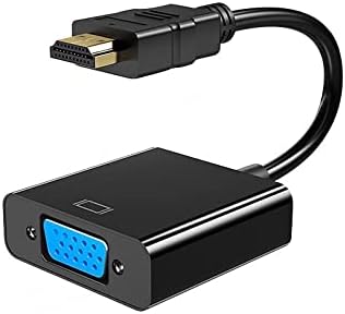 BLKing HDMI to VGA Adapter 1080P Male to Female Converter for PC Laptop Monitor