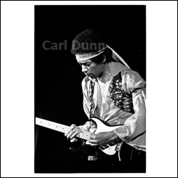 Jimi Hendrix by Carl Dunn
