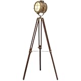 Deco 79 46666 Brass Wood Studio Light 70