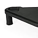 Mind Reader PLTRISTA-BLK Triangle Stand, Durable Corner Plastic Riser, for Computer Monitor, Laptop, PC, MacBook, Black, 3 Legthumb 4