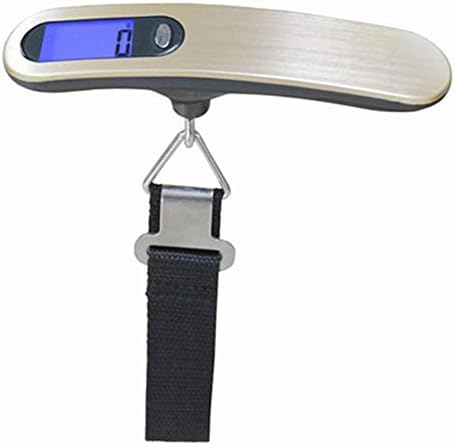 Luggage Scales Handheld Digital, Stainless Steel LCD Backlight Portable Digital Scale for Travel(MAX 110lb/50kg)