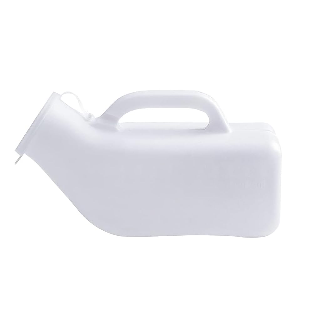 Urine Bottles Male,Portable Urinal Toilet,1200ml Pee Bottle for Men,1 Pack Spill Proof Urinal Bottle for Car,Hospital, Travel,Camping,Elderly & Incontinence