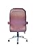 Ergonomic Office Chair Cheap Desk Chair PU Leather Computer Chair Task Rolling Swivel Executive Chair with Lumbar Support Armrest for Women&Men, Brown