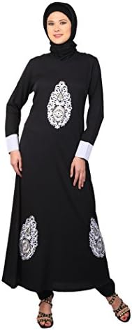 Abaya Kaftan Jilbab Modest Colorful Stylish Beautiful Latest Snow-White Abaya