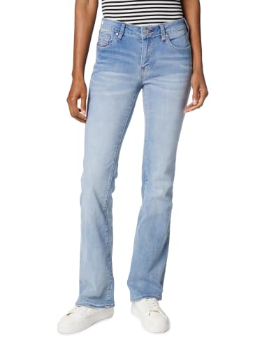 True Religion Becca - Scarponcino da Donna, a Vita Media, con ago Singolo, Blu, 58