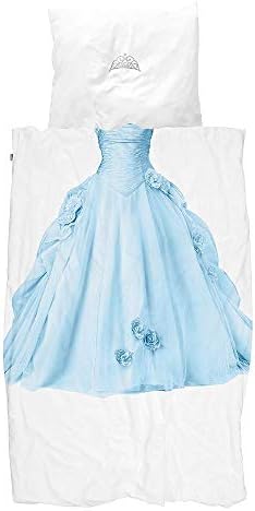 Princess Blue Duvet Set, Single 135x200cm