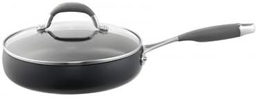 Lakeland Hard Anodised Bell Shaped Sauté Pan, 24cm