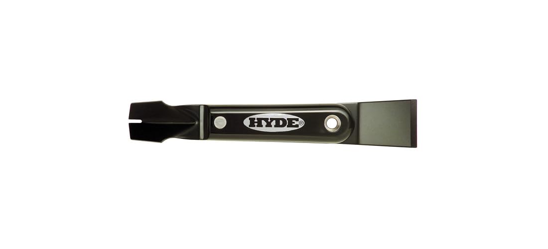 Hyde Tools 02950 1.25 in. Black & Silver 2 in 1 Glazing Tool