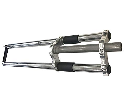 dolphin1986 Bicycle Fork 26" - Triple Tree Non Suspension Fork-Gas Motorized Bicycle