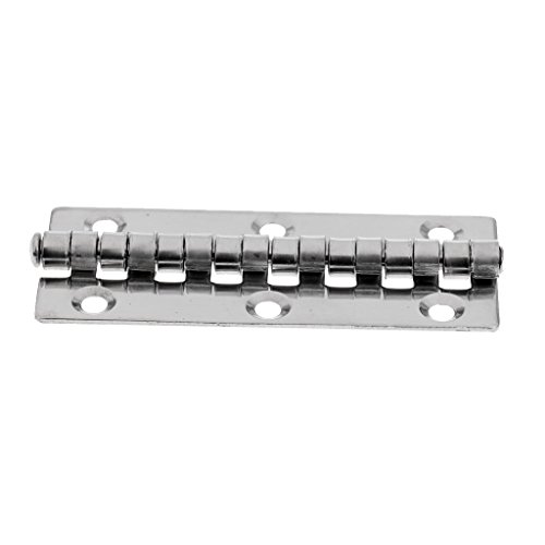 image for MagiDeal 2 Pieces High Polished Stainless Steel Marine Boat Piano Hing