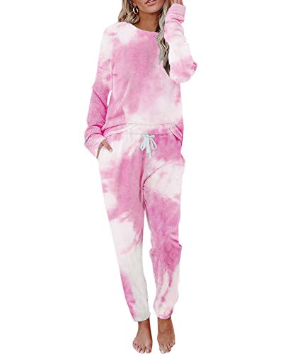 Eurivicy Women's Solid Sweatsuit Set 