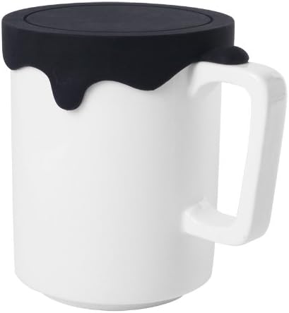 Gattola Tall Ceramic Paint Mug, White