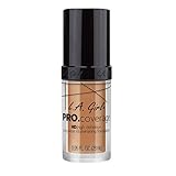 L.A. Girl Pro Coverage Liquid Foundation, Soft Honey, 0.95 Fl Oz