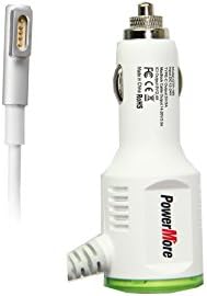 MacBook Car Charger PowerMore for MacBook Air/Pro/Retina for iPhone6 Plus S7 Note5 LG5 Moto Z (MagSafe L-Style 45W~85W)