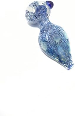 Silk bubbler 3.5" american made glass art