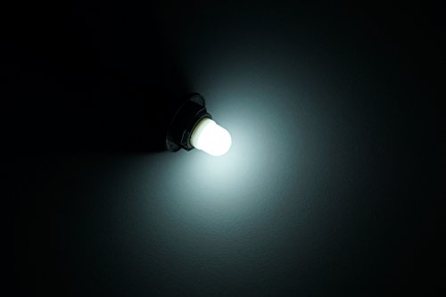 PA 10PCS #44 #47 #1893 #756 #1847 T10 w5w 2 SMD 2835 LED Wedge Pinball Machine Light Top View Bulb 6.3VDC (White)
