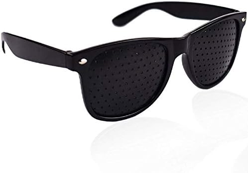 Vision Care Visual Correction Glasses Exercise Improve Eye Eyesight Eyewear (Black Vision Glasses)