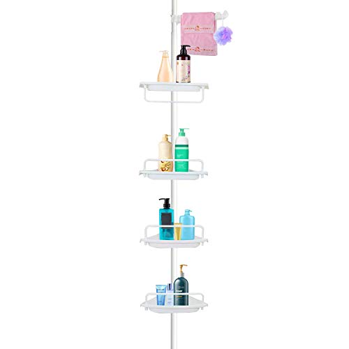 Tension Corner Shower Caddy Shower Caddy Pole Pricepulse