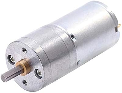 JGA25-370 Geared DC Motor 6V 12V High Torque Permanent Magnet Electric Motor