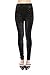 VIRGIN ONLY Women's Denim Jeans Printed Elastic Waist Band Seamless Leggings (66 Black, One Size)