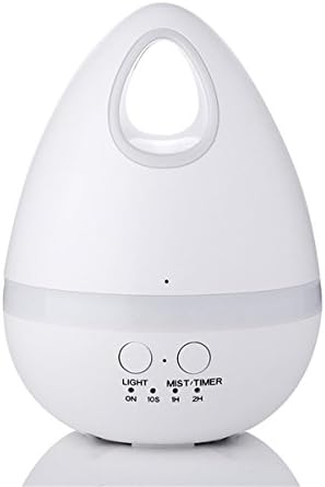 AROMEE 200ml Air Humidifier Aroma Essential Oil Diffuser with Automatic Shut-off, 7 Color Light Changing and Night Light Function for Office Home Baby Bedroom Yoga Spa Patient