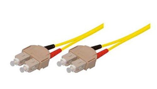 Tecline 39979910 OS2 Fibre-Optic Cable (9/125 µm, 10.0 m) Yellow