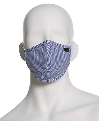 Perry Ellis Standard Reusable Rounded Woven Fabric Face Masks (Pack of 3, Assorted Prints and Colors) - Image 5