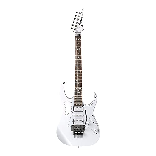 Ibanez JEMJR Steve Vai Signature 6String Electric Guitar (White