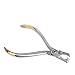 Orthodontic Band Removing Plier, Molar Band Remover Forceps with White Removable Cap, Used for Bracket, Bands, Wire, Banded Device Removal - Dental Surgical Tools Instrument Bracket