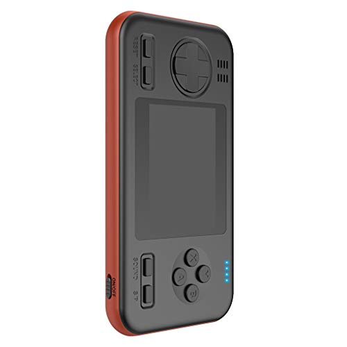 Cywulin Game Handheld Console Retro Mini Video FC PVP Game Player Gameboy 416 Games Travel Portable Gaming System Built-in 8000mah Power Bank Qi Wireless Charger USB C Fast Charging Type C (Black) - Thumbnail 4