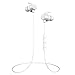 SoundPEATS Magnetic Wireless Earbuds Bluetooth Headphones Sport In-Ear Sweatproof Earphones with Mic (Super sound quality, IPX6, Bluetooth 4.1, aptx, 8 Hours Play Time, Secure Fit Design) -White