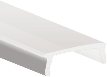 Klus 00155L - 78.75 in. Frosted Mounting Channel Lens - K12 Cover - For LED Tape Light