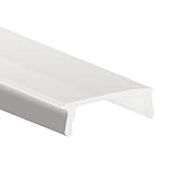Klus 1547 - 39.4 in. Frosted Mounting Channel Lens - K Cover - For LED Tape Light