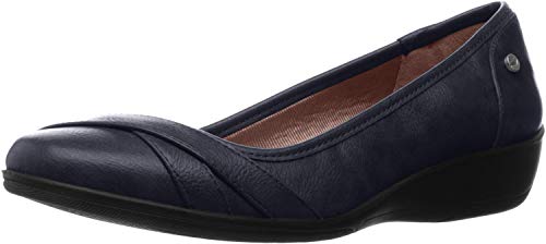 LifeStride Femme I-Loyal Ballerines, Bleu Marine, 39.5 EU Large